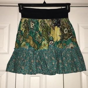 Patterned skirt